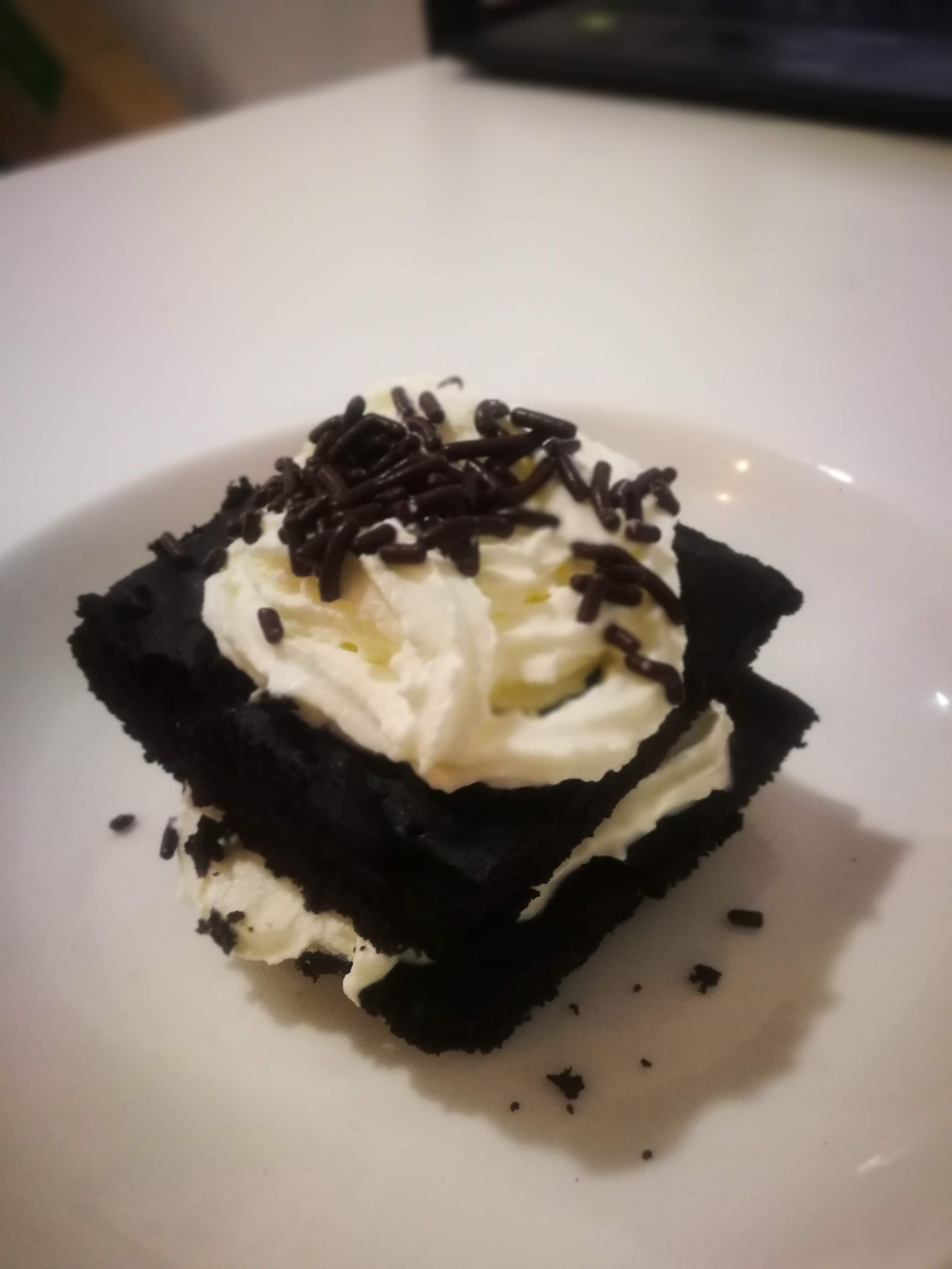 Chocolate Brownie in Microwave