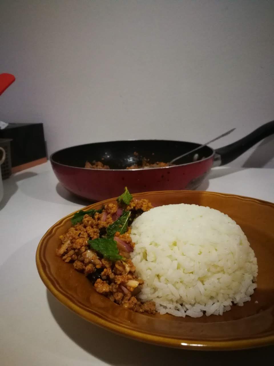 Thai Spicy Minced Meat aka Laap Moo/Kai